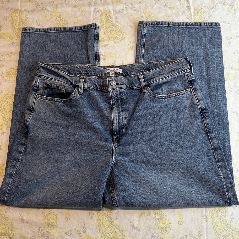 Banana Republic Women’s 90s Loose Blue Jeans Size 34